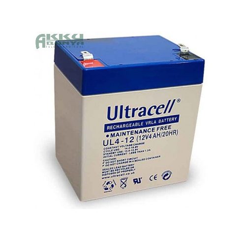 ULTRACELL 12V 4Ah akkumulátor UL4-12 AU-12024