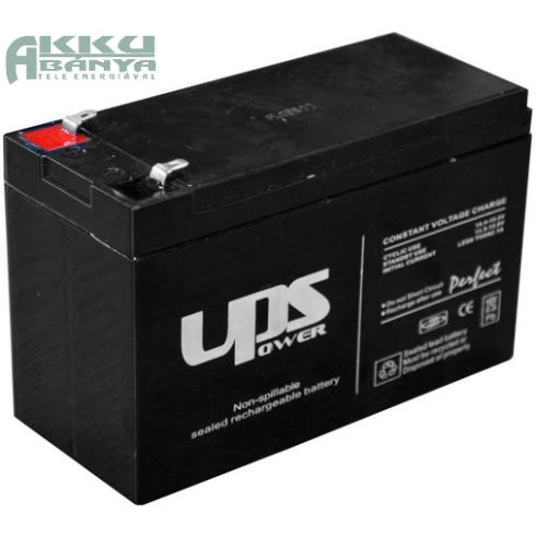UPS POWER 12V 7Ah akkumulátor MC7-12