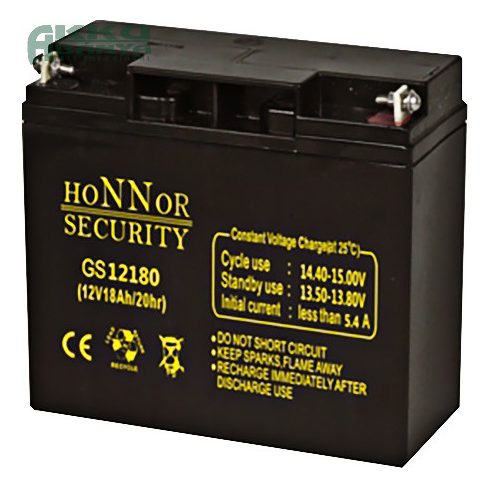 HONNOR 12V 18Ah akkumulátor GS12180