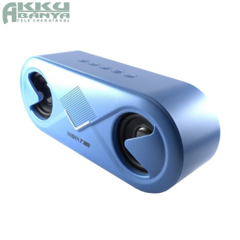 Niqin S6 Bluetooth 5.0 sztereó hangszóró, kék