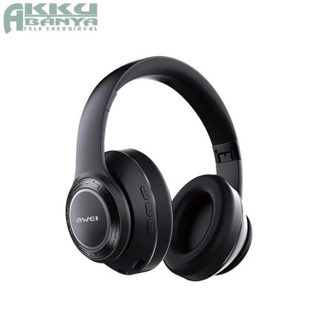 Awei A300BL Bluetooth 5.3 fejhallgató, fekete