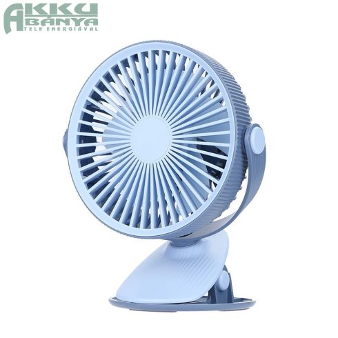 WT-F15 csíptethető 15cm ventilátor, kék