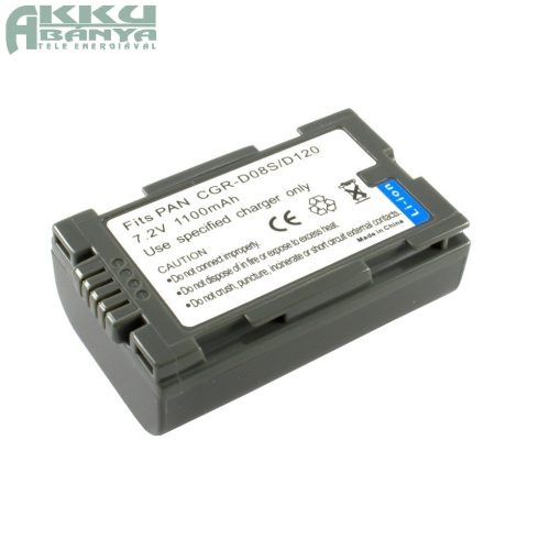 Panasonic CGR-D08 akkumulátor 1000mAh, utángyártott